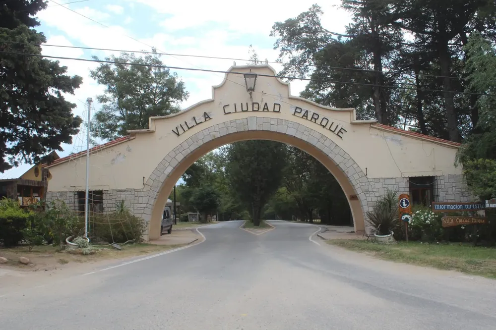 Villa ciudad parque ilustrativa