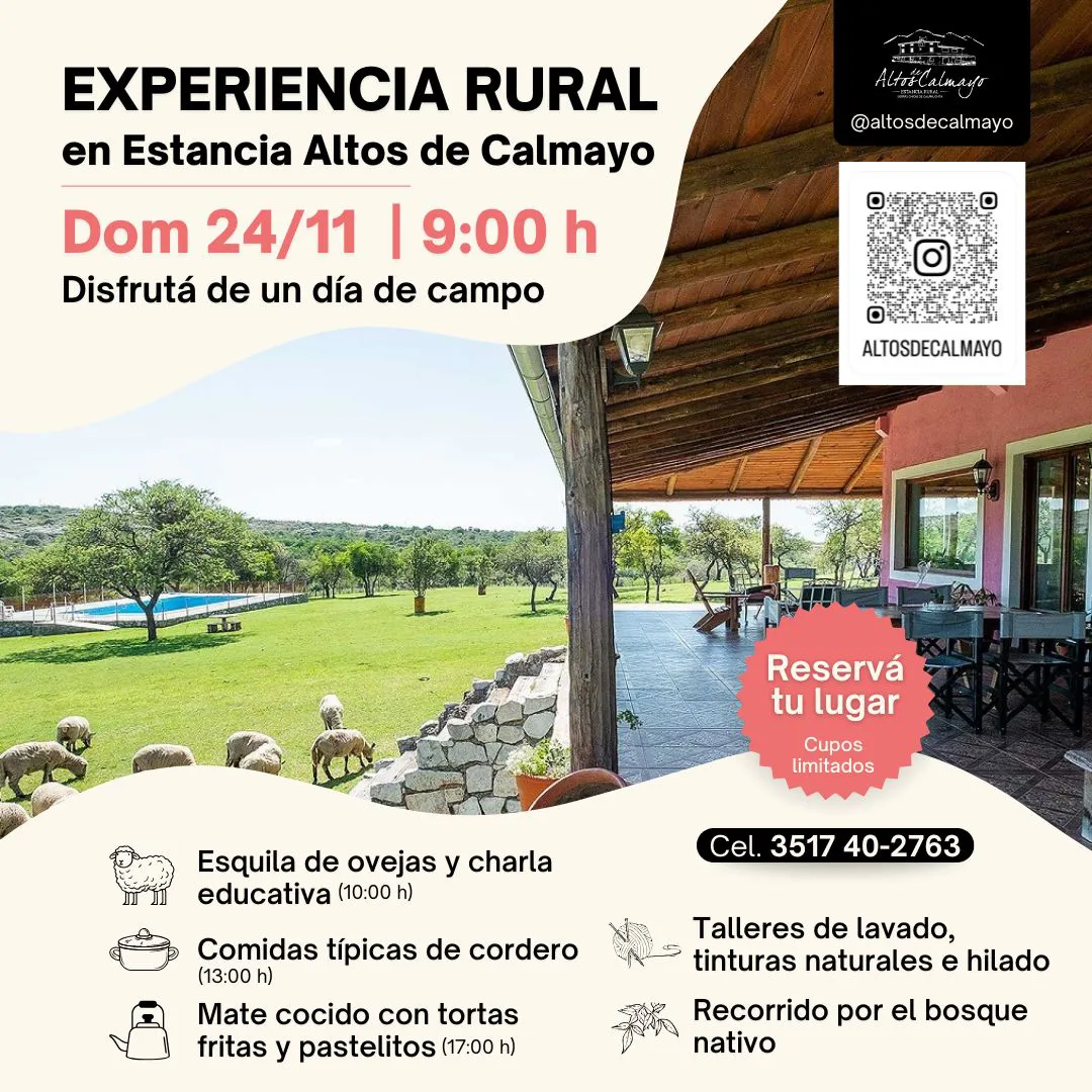 experiencia rural altos de calmayo