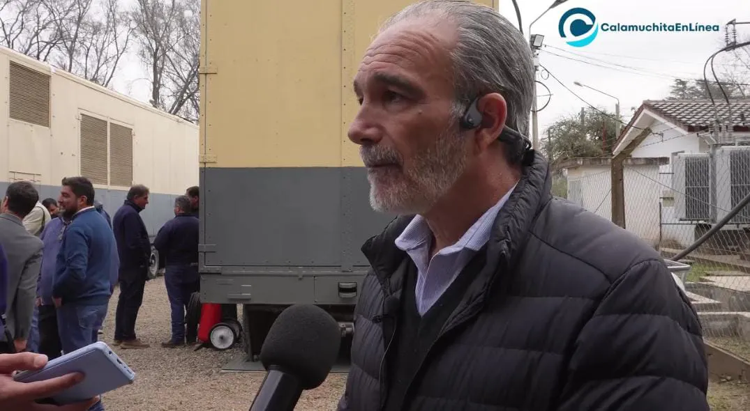 Ministro Fabian López en Villa General Belgrano