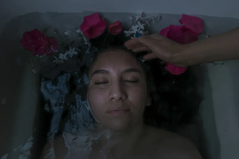 Sara Aliaga. De su serie Agua, presencia y ausencia, en Bolivia. (1)