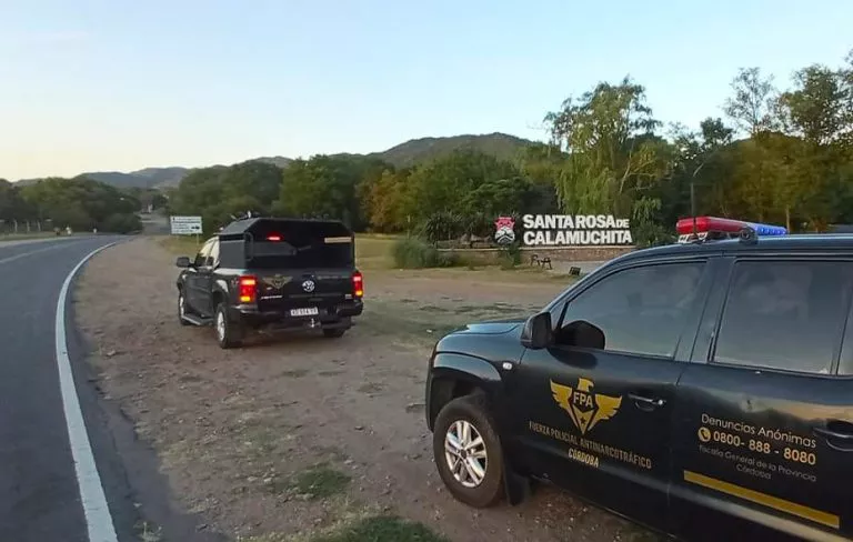 Patrullajes preventivos de la FPA en Calamuchita 01