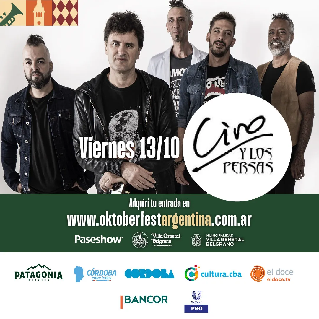 Viernes 13 de octubre de 2023 Oktoberfest de Villa General Belgrano