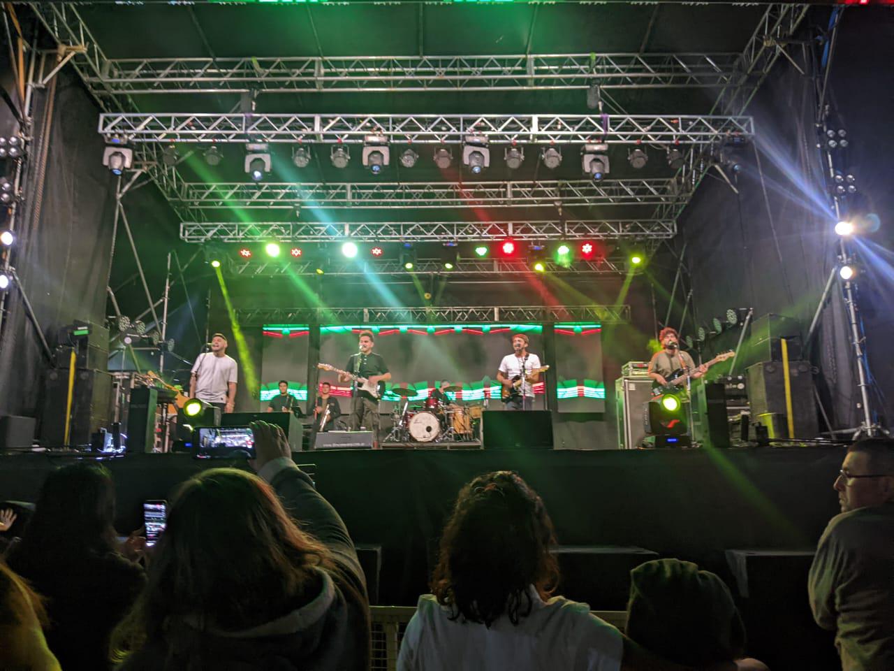 Ahyre fue el número central de la primer jornada del Festival del Balneario en La Cruz