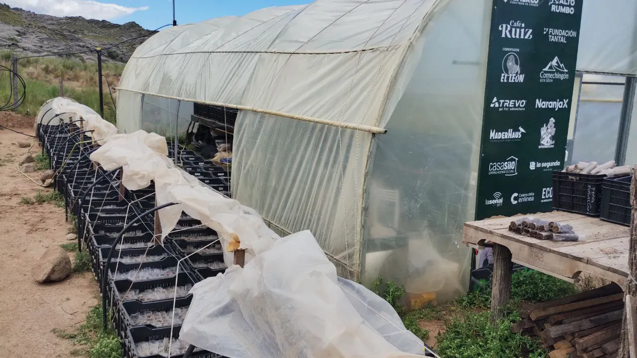 Germán Quiroga con Sembradores de Agua