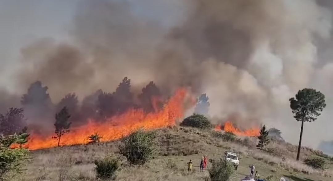 Incendios en Calamuchita