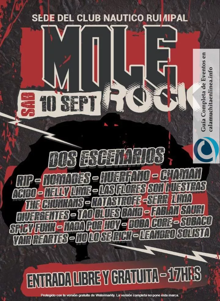 10 festival de rock Rumipal