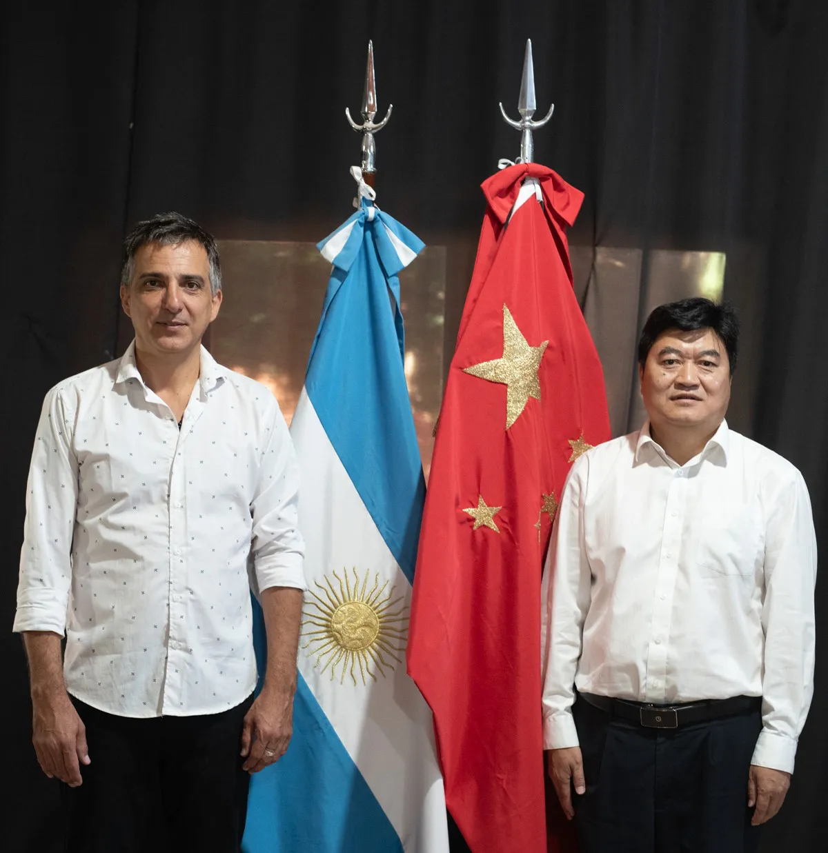 Diego Ruiz y Bai Yuquan