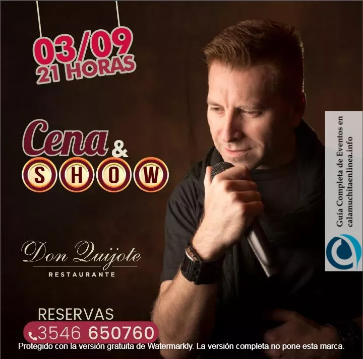 3 show musical Villa del dique