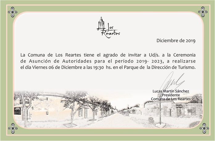 invitacion los reartes