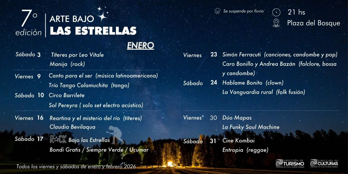 Arte estrellas enero
