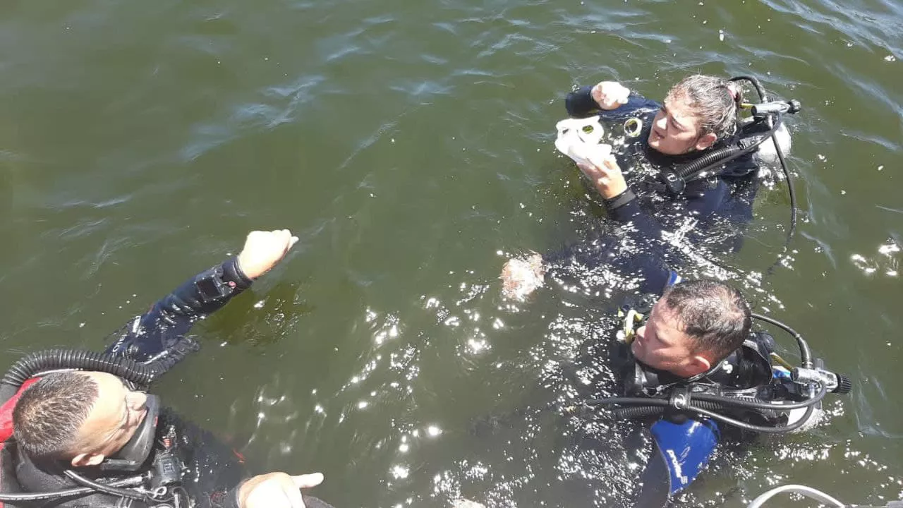 Busqueda en el lago de Embalse 04
