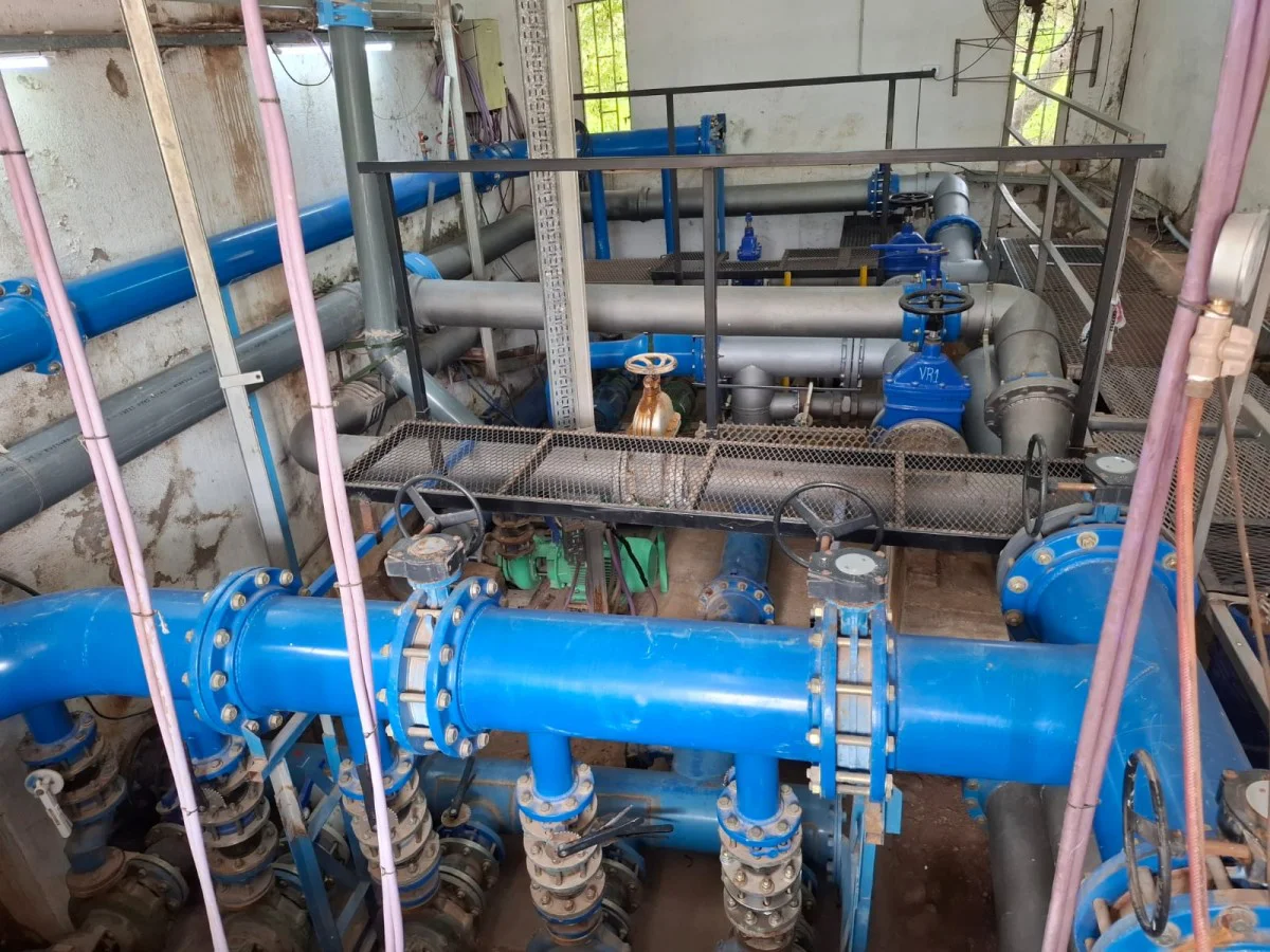 Tratamiento del agua en Villa del Dique