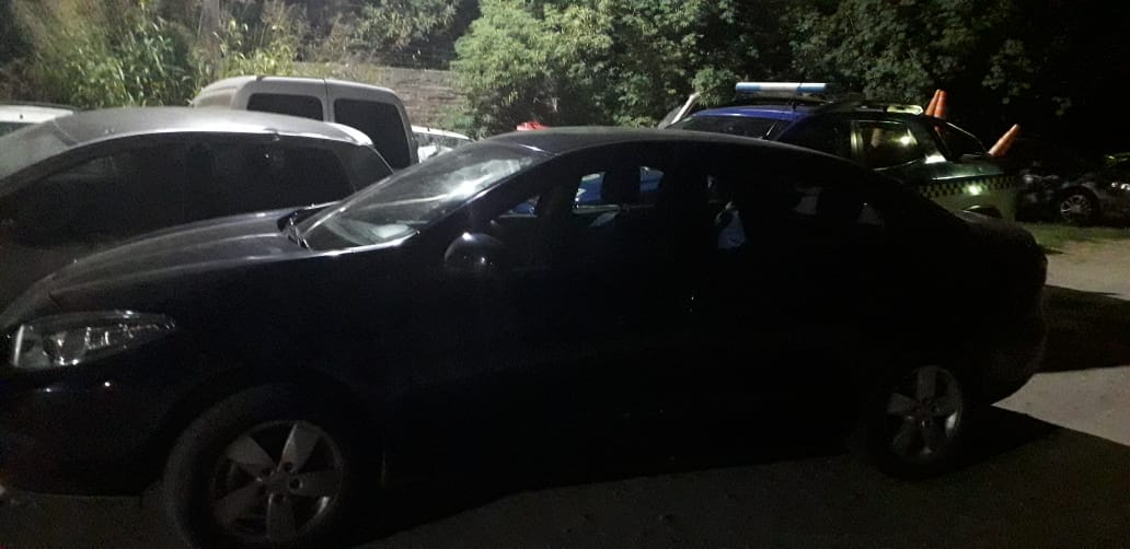 Renault Fluence recuperado en Santa Ana, a pocos Km de Córdoba