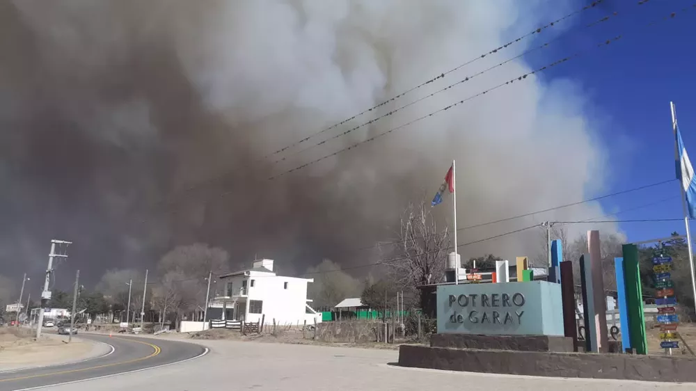POTRERO DE GARAY INCENDIO