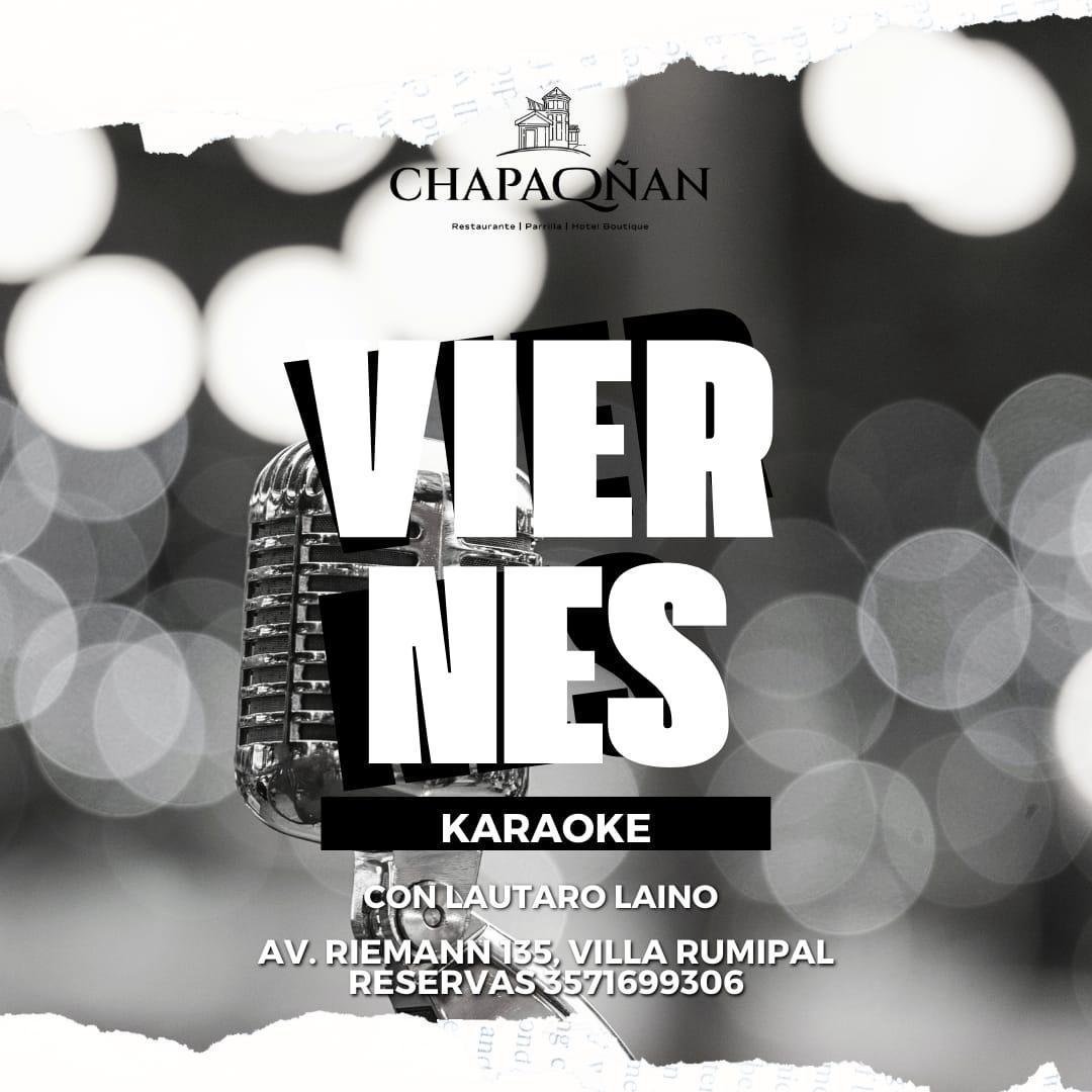 Karaoke en hotela chapaqñan