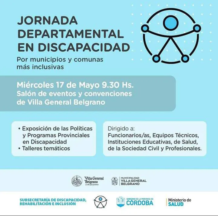 Jornada departamental en discapacidad