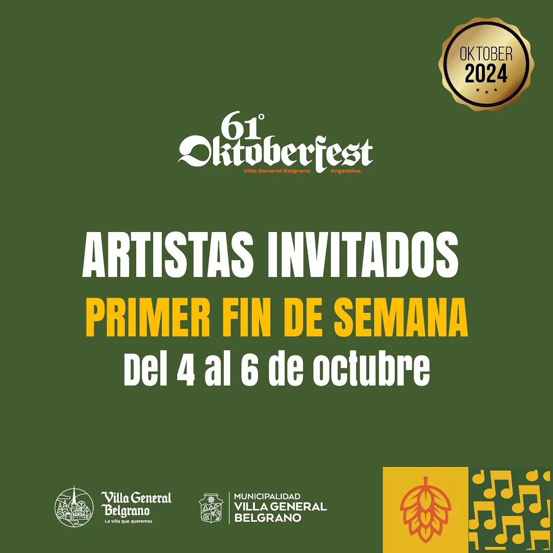 INVITADOS DEL 4 AL 6 DE OCTUBRE